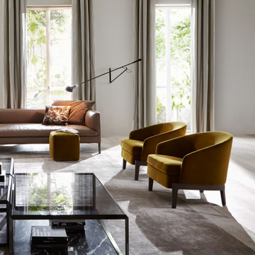 CHELSEA - Armchair with armrests _ Molteni & C. by Molteni - view 3